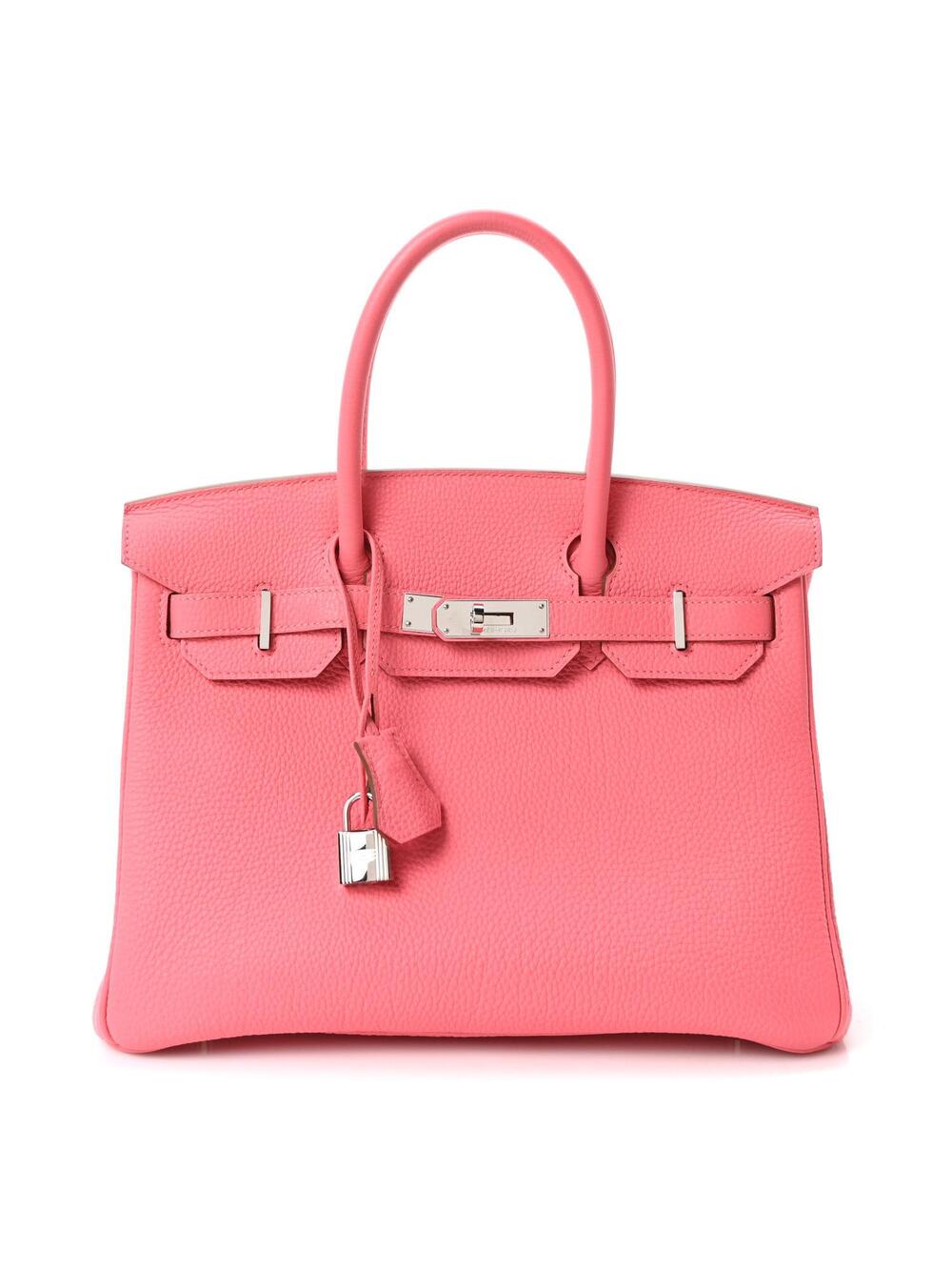 Hermes Togo Birkin 30 Rose Lipstick #351209H17B